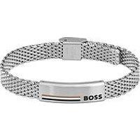 Boss Gents Alen Stainless Steel Mesh Bracelet