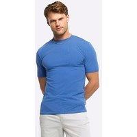 River Island Short Sleeve Muscle Fit T-Shirt - Blue