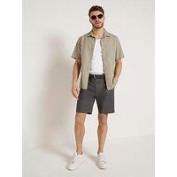 River Island Core Decal Chino Shorts Slim Fit