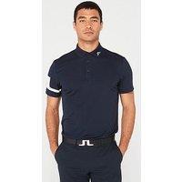 J Lindeberg Mens Golf Heath Regular Fit Polo - Navy