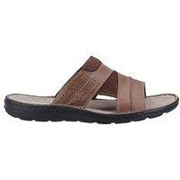 Hush Puppies Archer Mule Sandal - Brown