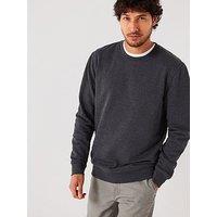 Very Man Crew Neck Sweatshirt - Charcoal