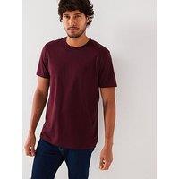 Everyday Crew Neck T-Shirt - Burgundy