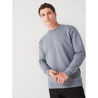 Very Man Heavyweight Crew Neck Sweat - Grey