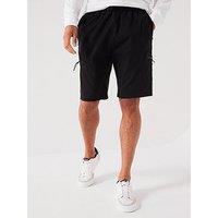 Very Man Technical Cargo Short - Black