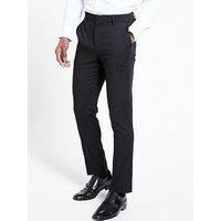 Very Man Slim Suit Trouser - Black