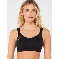 Shock Absorber Womens Infinity Power Sports Bra - Black