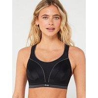Shock Absorber Womens Ultimate Run Sports Bra - Black