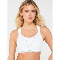 Shock Absorber Womens Ultimate Run Sports Bra - White