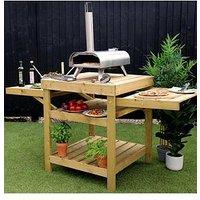 Mercia Pressure-Treated Pizza Oven/Bbq Table