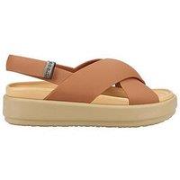 Crocs Brooklyn Luxe Sandal - Tan