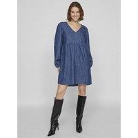 Vila Denim Dress - Medium Blue