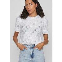 Vila Broderie Top - White