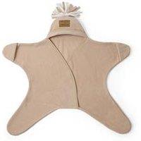 Clair De Lune Star Fleece Wrap Blanket - Oatmeal