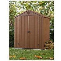 Keter Darwin 4X6Ft Shed - Brown