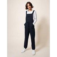 White Stuff Daphne Jersey Dungaree - Black