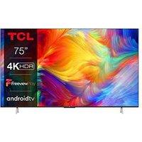 Tcl 75P638K 75-Inch, 4K Uhd Hdr, Frameless Android Tv