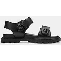 Coach Brynn Leather Sandal