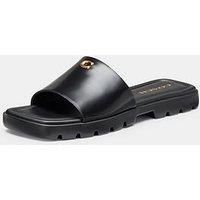 Coach Florence Leather Sandal