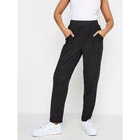 M&Co Petite Hareem Jersey Trouser - Black