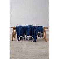 Very Home Juno Throw - Navy