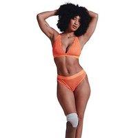 Lemonade Lace Bralette - Neon Orange