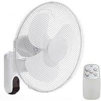 Daewoo 16-Inch Wall Fan With Remote Control