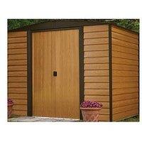 Rowlinson 8X6 Woodvale Metal Apex Shed
