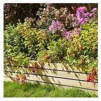 Rowlinson 8" Ledbury Slat Edging (Pack Of 4)