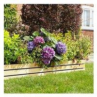 Rowlinson 6" Ledbury Slat Edging (Pack Of 2)