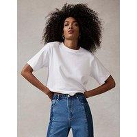 Mint Velvet Ivory Ultimate White T-Shirt