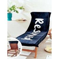 Catherine Lansfield Reserved Cotton Beach Towel