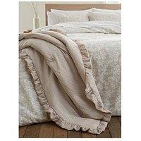 Bianca Soft Washed Frill Bedspread