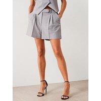 V By Very Tailored Short - Grey