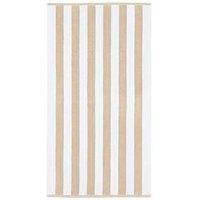 Bianca Reversible Stripe Cotton Jacquard Towel