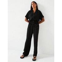 Everyday Utility Jumpsuit - Black