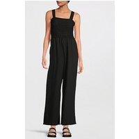 Only Smock Jumpsuit - Black