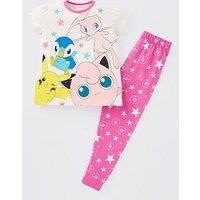 Pokemon Short Sleeve Pyjamas - Pink