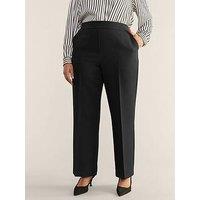 Evans Wide Leg Trouser Black