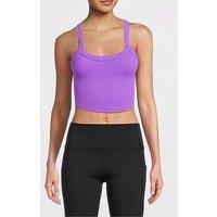 Free People Movement Movement All Clear Solid Cami - Purple