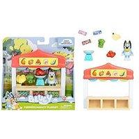 Bluey Farmers Market Playset, Create Your Own Farmers Market