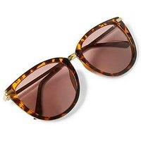 Katie Loxton Sardinia Sunglasses In Tortoiseshell