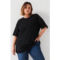 The Very Collection Curve Oversized Longline T-Shirt