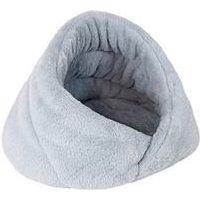 Rosewood Wrap Hideaway Fur Bed Blue