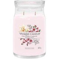Yankee Candle Signature Large Jar Candle &Ndash; Pink Cherry And Vanilla