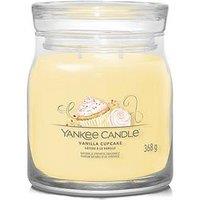 Yankee Candle Signature Medium Jar Candle &Ndash; Vanilla Cupcake