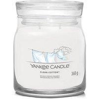 Yankee Candle Signature Medium Jar Candle &Ndash; Clean Cotton