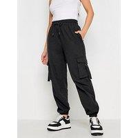 Pixiegirl Petite Black Cargo Jogger