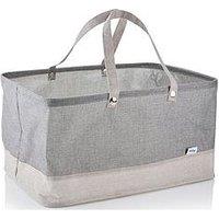 Minky Waterproof Laundry Basket With Handle