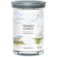Yankee Candle Signature Large Tumbler Candle &Ndash; Clean Cotton